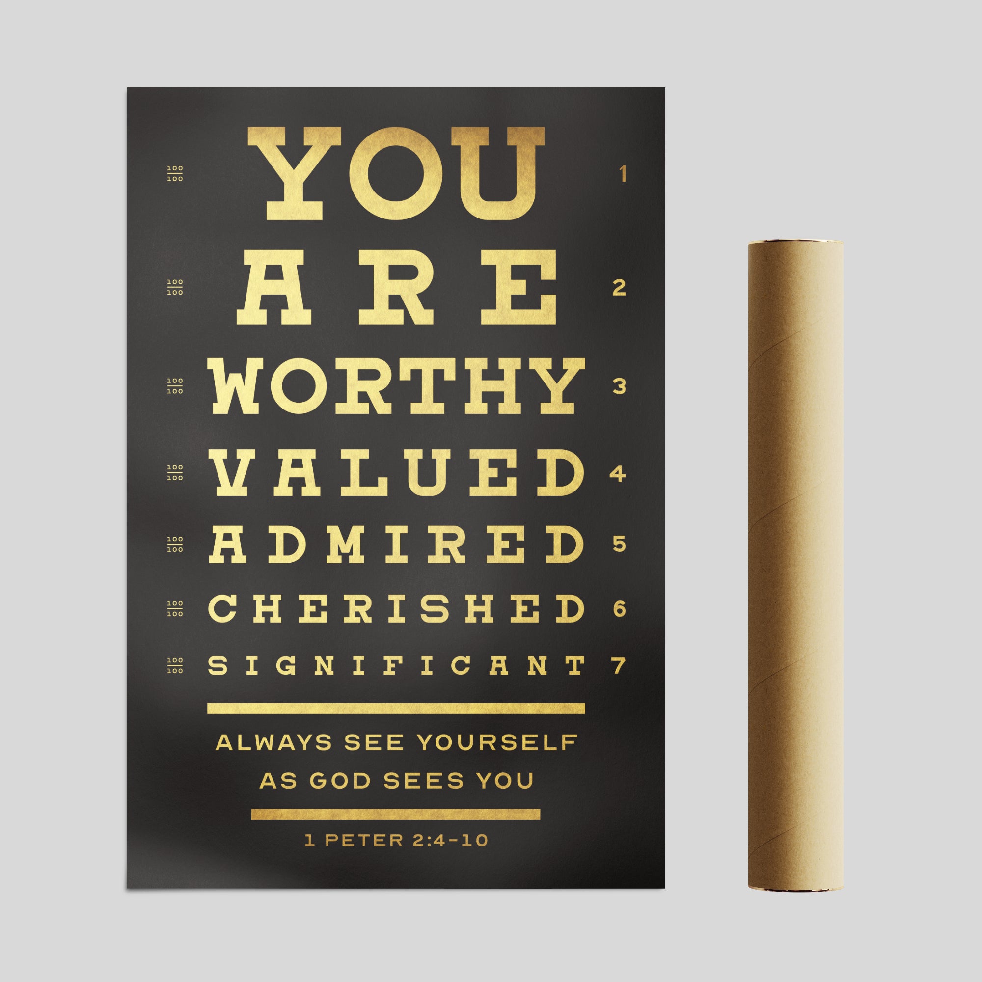 See Yourself as God Sees You Poster
