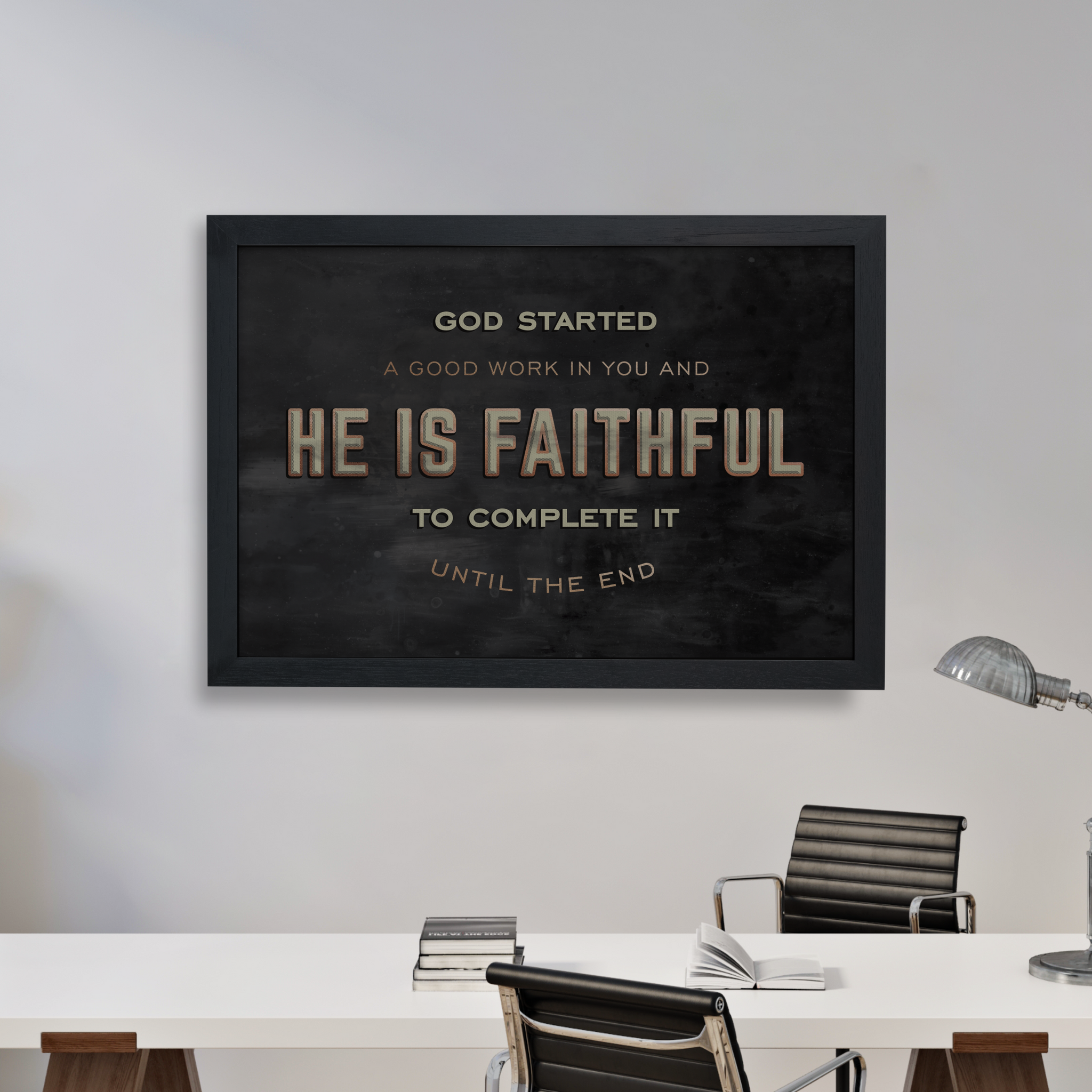 He is Faithful Poster